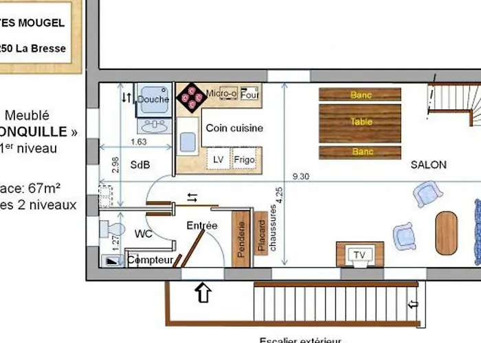 Confortable à La Bresse, Proche Centre-ville, Nature Et Activités - Fr-1-589-97 Hébergement de vacances *